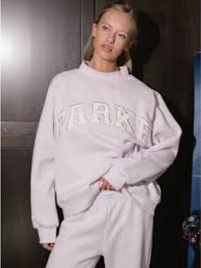Parke Lilac Mockneck Sweatshirt - Relaxed Fit XXL